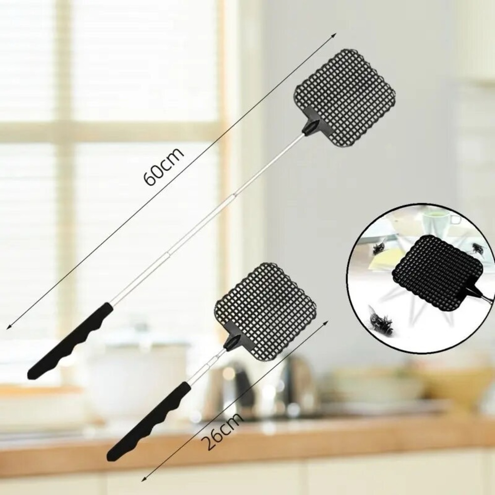 2pack Fly swatter mosquito swatter  adjustable length.